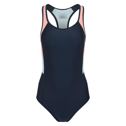 Coral - Front - Mountain Warehouse Womens-Ladies Take The Plunge One Piece Swimsuit