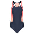 Navy - Front - Mountain Warehouse Womens-Ladies Take The Plunge One Piece Swimsuit
