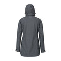 Grey - Side - Mountain Warehouse Womens-Ladies Shore Textured Waterproof Jacket