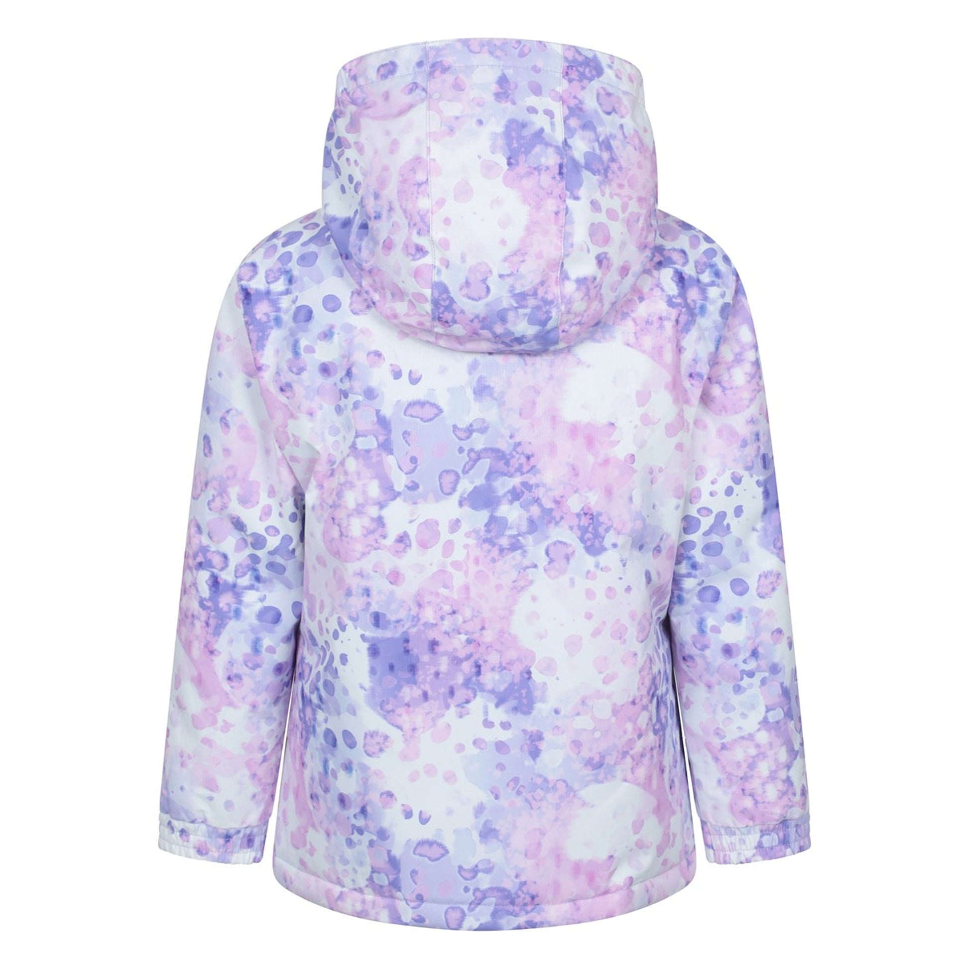 Pink - Side - Mountain Warehouse Childrens-Kids Snowdrop Watercolour Ski Jacket