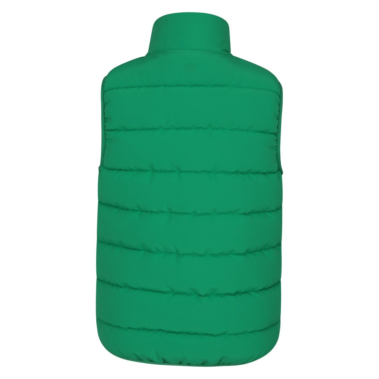 Green - Back - Mountain Warehouse Childrens-Kids Rocko Plain Padded Gilet