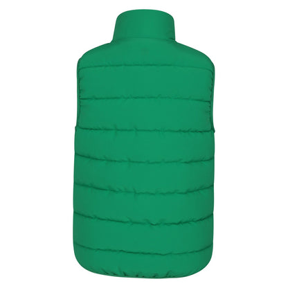 Green - Back - Mountain Warehouse Childrens-Kids Rocko Plain Padded Gilet
