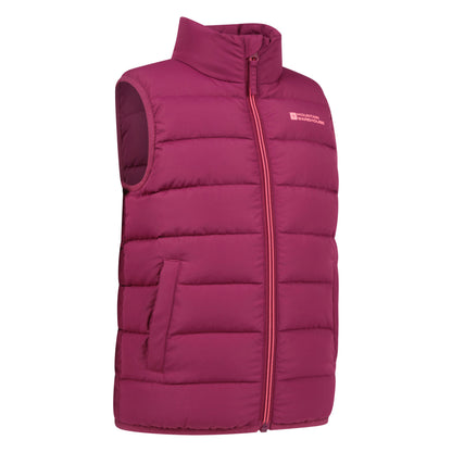 Berry - Side - Mountain Warehouse Childrens-Kids Rocko Plain Padded Gilet