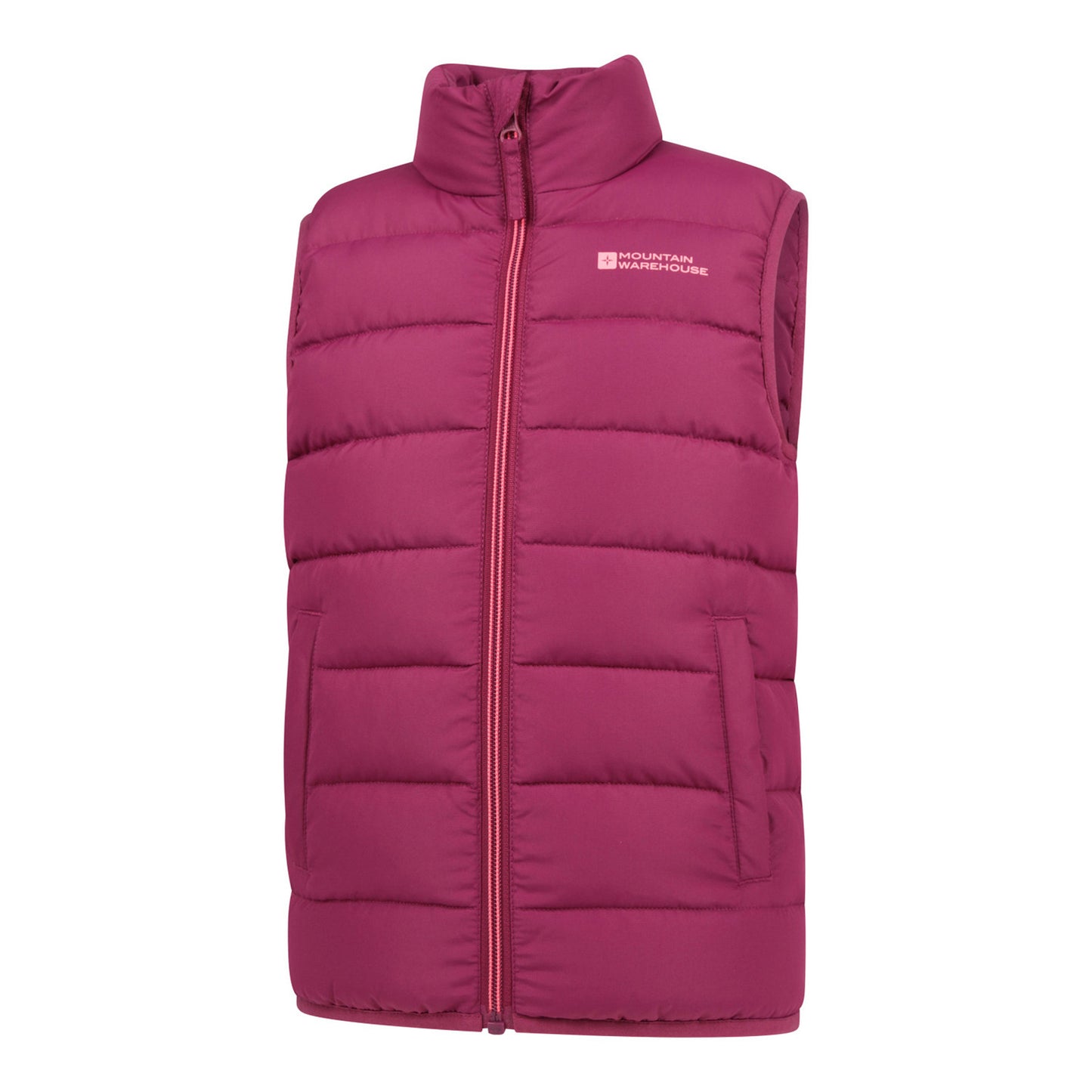 Berry - Lifestyle - Mountain Warehouse Childrens-Kids Rocko Plain Padded Gilet