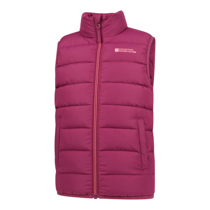 Berry - Lifestyle - Mountain Warehouse Childrens-Kids Rocko Plain Padded Gilet