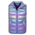 Blue - Pack Shot - Mountain Warehouse Childrens-Kids Rocko Plain Padded Gilet