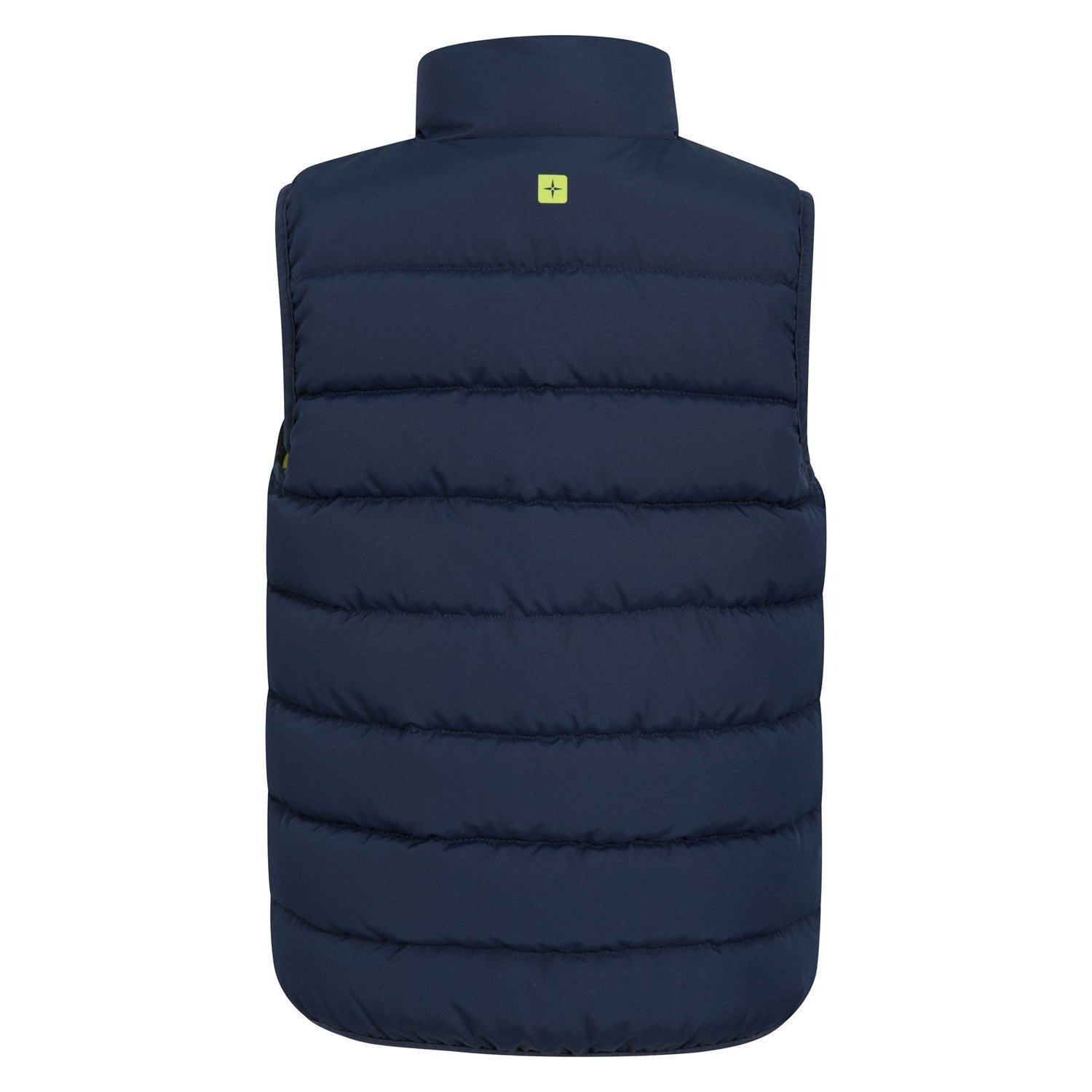 Dark Blue - Back - Mountain Warehouse Childrens-Kids Rocko Plain Padded Gilet