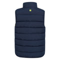 Dark Blue - Back - Mountain Warehouse Childrens-Kids Rocko Plain Padded Gilet
