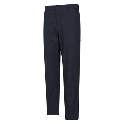 Dark Blue - Side - Mountain Warehouse Mens Trek II Long Winter Trousers