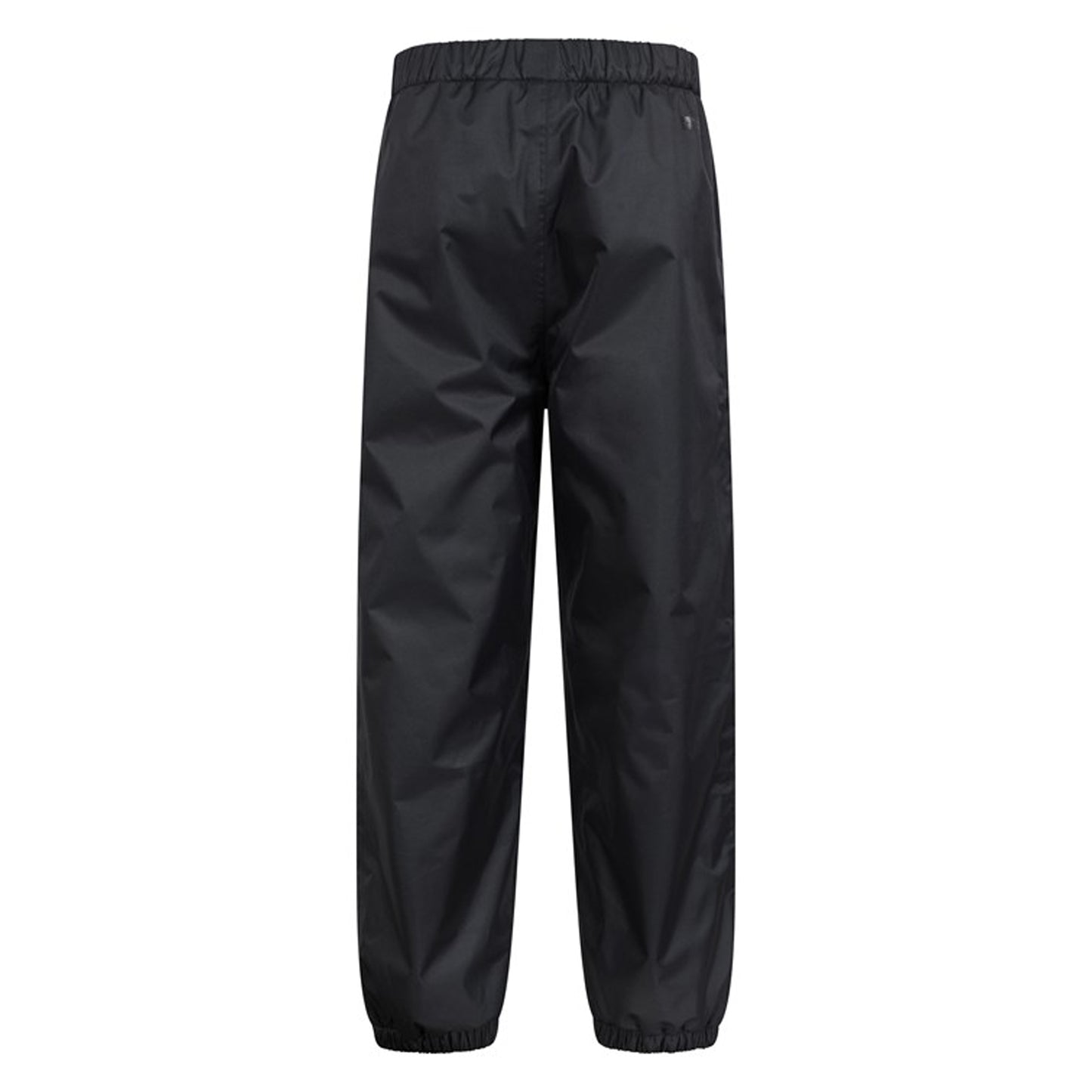 Black - Back - Mountain Warehouse Childrens-Kids Fleece Lined Waterproof Trousers