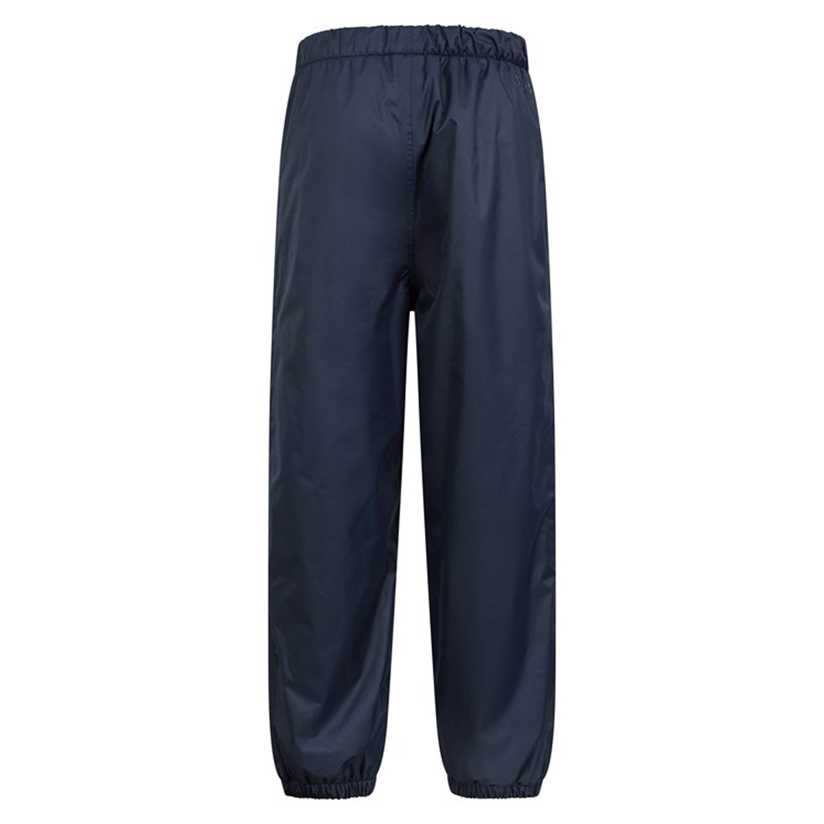 Navy - Back - Mountain Warehouse Childrens-Kids Fleece Lined Waterproof Trousers