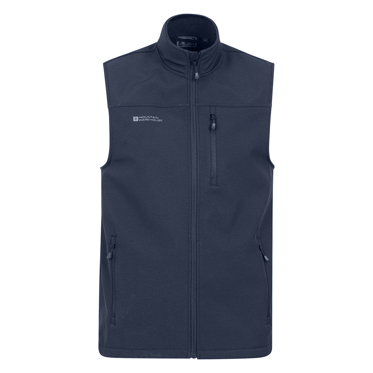 Dark Blue - Front - Mountain Warehouse Mens Grasmere Gilet