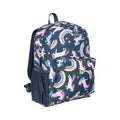 Dark Blue - Lifestyle - Mountain Warehouse Bookworm Unicorn And Rainbow 20L Backpack Set