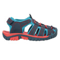 Dark Blue - Back - Mountain Warehouse Childrens-Kids Bay Sandals
