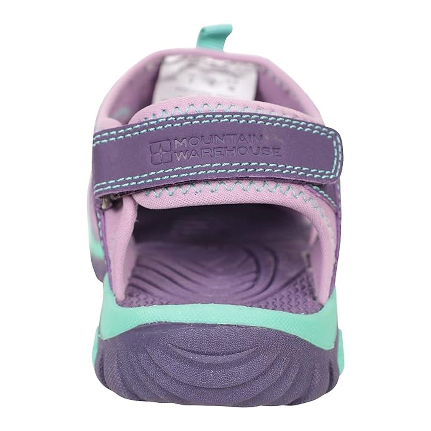 Purple - Back - Mountain Warehouse Childrens-Kids Bay Sandals