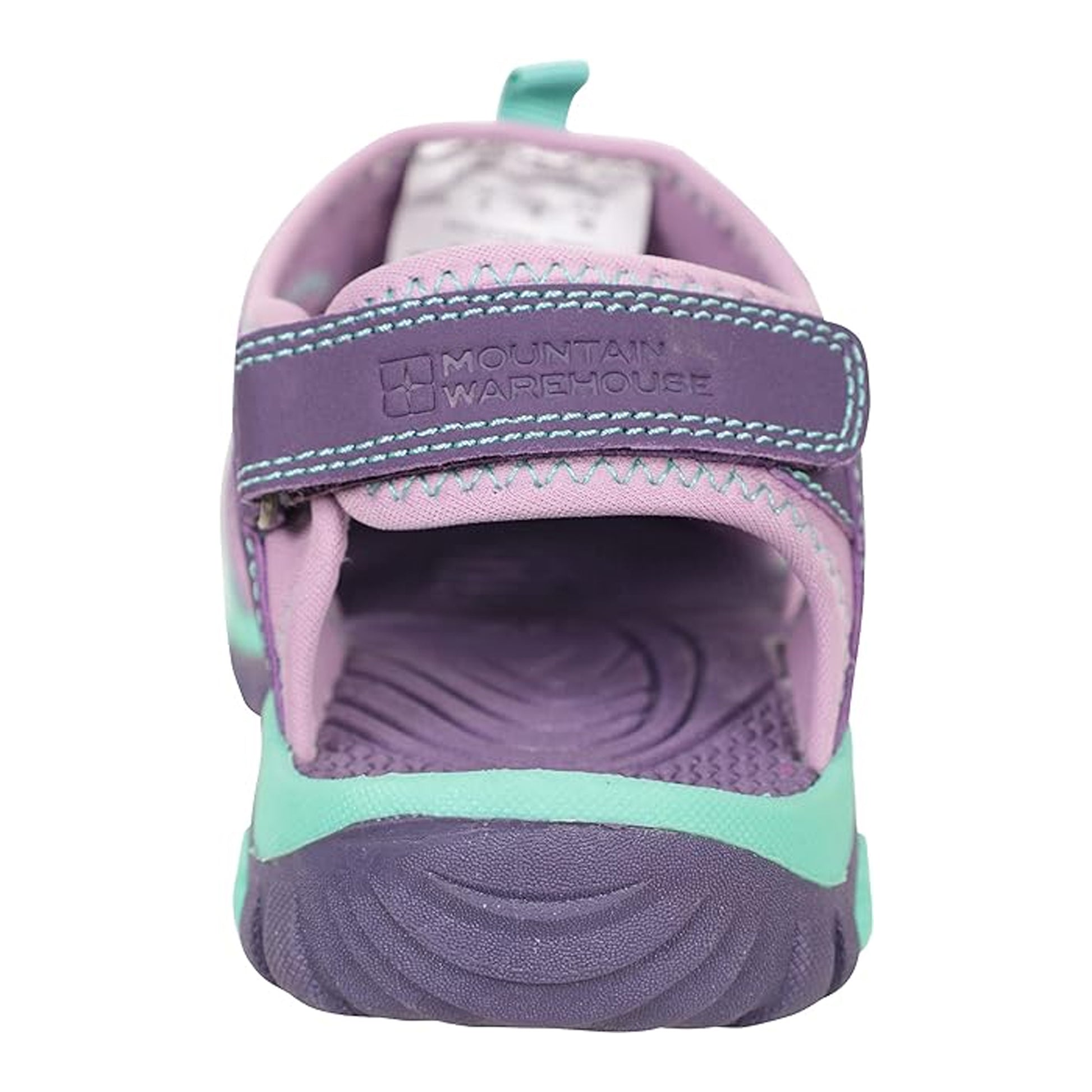 Purple - Back - Mountain Warehouse Childrens-Kids Bay Sandals