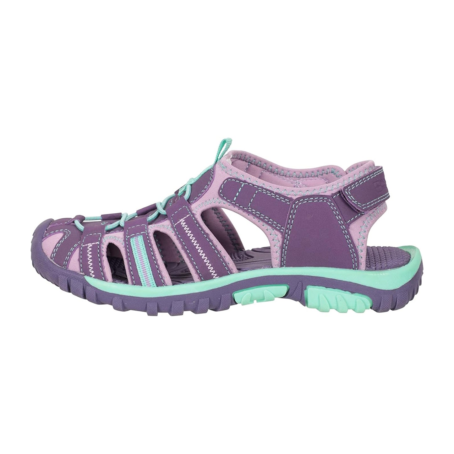 Purple - Side - Mountain Warehouse Childrens-Kids Bay Sandals