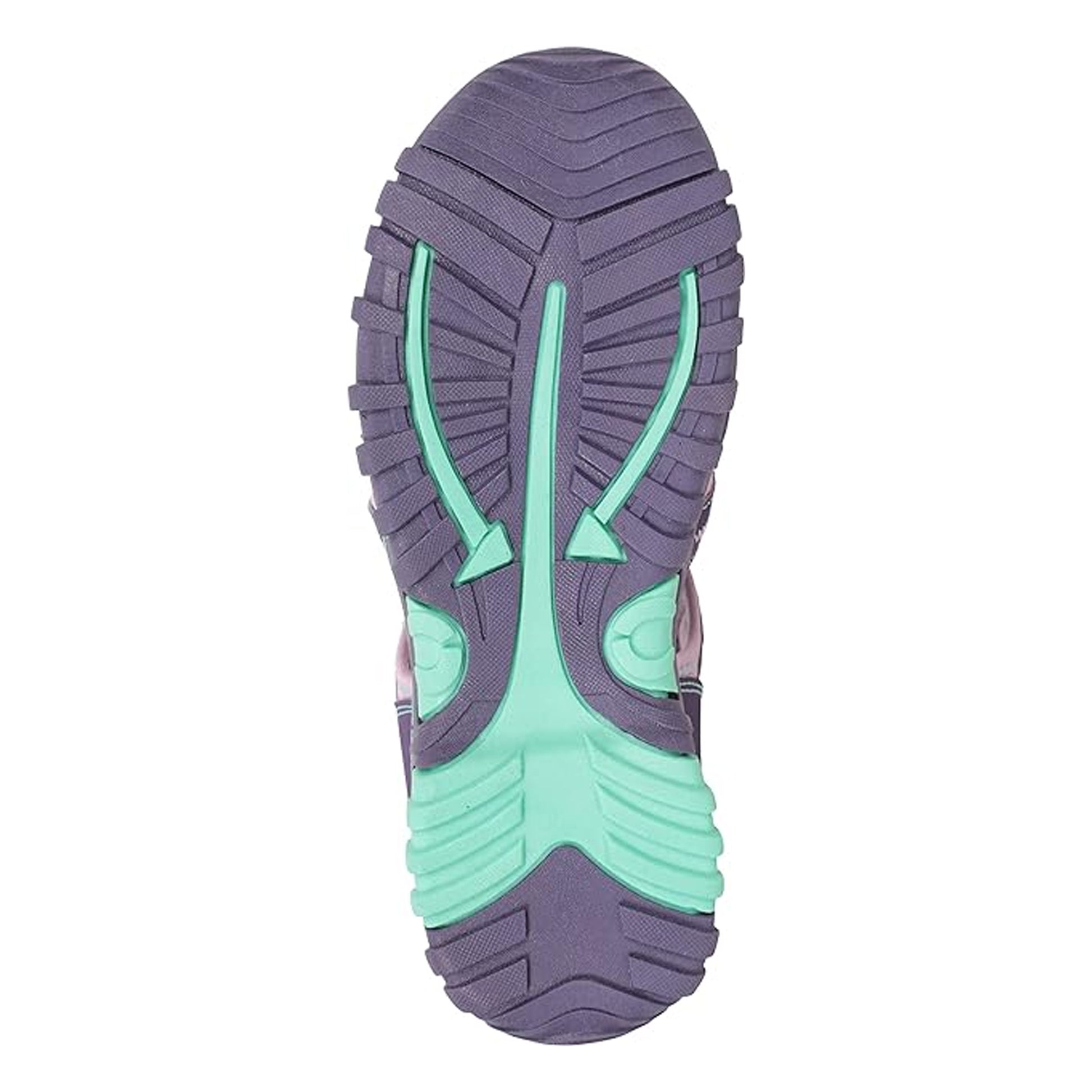 Purple - Pack Shot - Mountain Warehouse Childrens-Kids Bay Sandals
