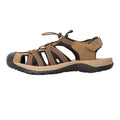Brown - Close up - Mountain Warehouse Mens Bay Reef Sandals