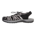 Black - Side - Mountain Warehouse Mens Bay Reef Sandals