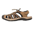 Brown - Side - Mountain Warehouse Mens Bay Reef Sandals