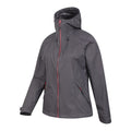 Charcoal - Lifestyle - Mountain Warehouse Womens-Ladies Swerve Packaway Waterproof Jacket