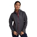 Charcoal - Pack Shot - Mountain Warehouse Womens-Ladies Swerve Packaway Waterproof Jacket