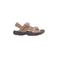 Brown - Pack Shot - Mountain Warehouse Mens Z4 Synthetic Suede Sandals
