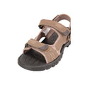 Brown - Close up - Mountain Warehouse Mens Z4 Synthetic Suede Sandals