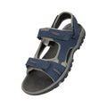 Dark Grey - Front - Mountain Warehouse Mens Z4 Synthetic Suede Sandals
