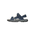 Dark Grey - Lifestyle - Mountain Warehouse Mens Z4 Synthetic Suede Sandals