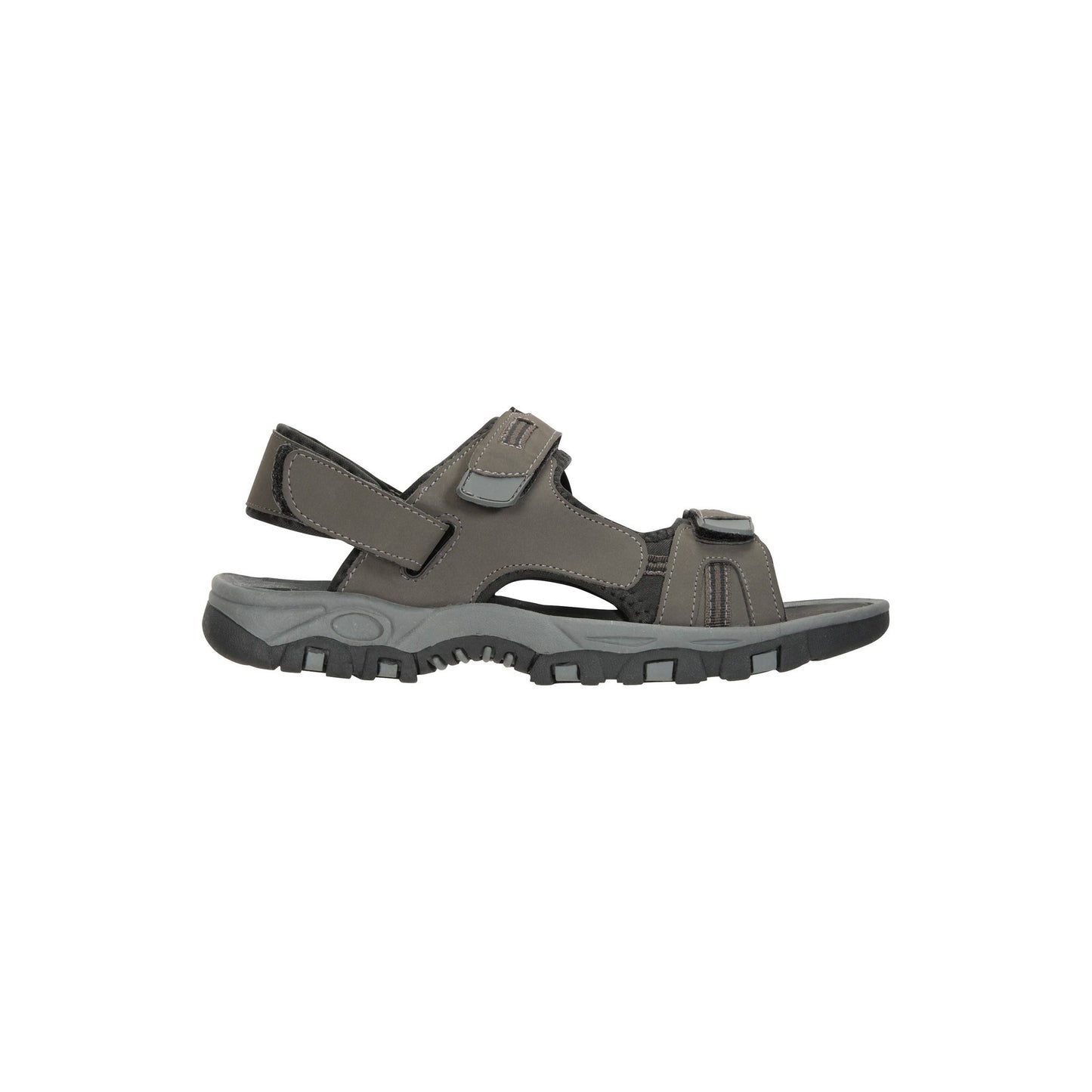 Black - Lifestyle - Mountain Warehouse Mens Z4 Synthetic Suede Sandals