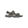 Black - Pack Shot - Mountain Warehouse Mens Z4 Synthetic Suede Sandals