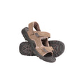 Brown - Front - Mountain Warehouse Mens Z4 Synthetic Suede Sandals