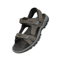 Black - Front - Mountain Warehouse Mens Z4 Synthetic Suede Sandals