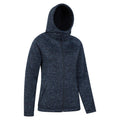 Dark Blue - Pack Shot - Mountain Warehouse Womens-Ladies Nevis Full Zip Hoodie