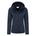 Dark Blue - Lifestyle - Mountain Warehouse Womens-Ladies Nevis Full Zip Hoodie