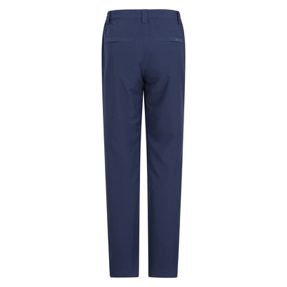 Navy - Back - Mountain Warehouse Womens-Ladies Arctic Stretch Fleece Lined Hiking Trousers
