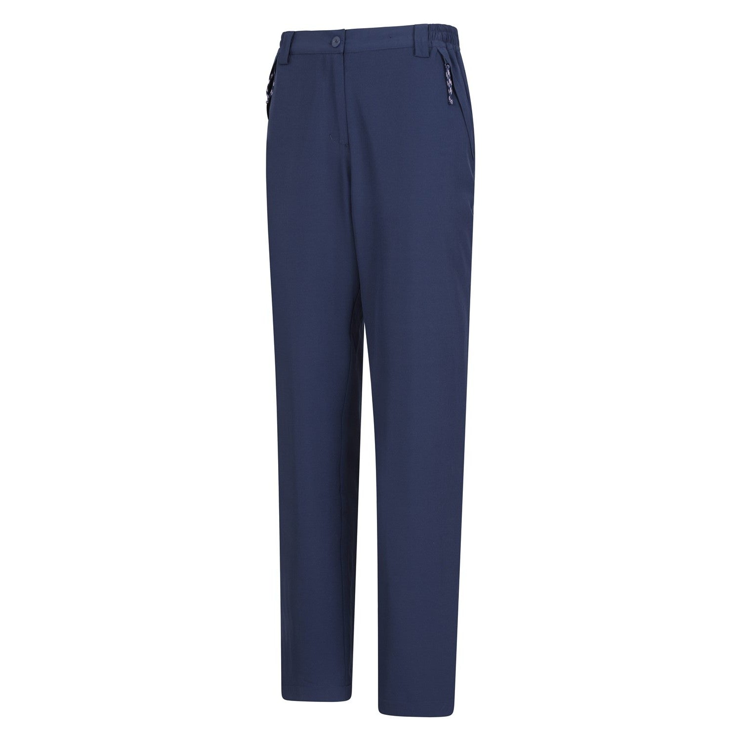 Navy - Lifestyle - Mountain Warehouse Womens-Ladies Arctic Stretch Fleece Lined Hiking Trousers