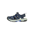 Blue - Side - Mountain Warehouse Mens Rift Drainage Sandals