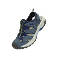 Blue - Front - Mountain Warehouse Mens Rift Drainage Sandals