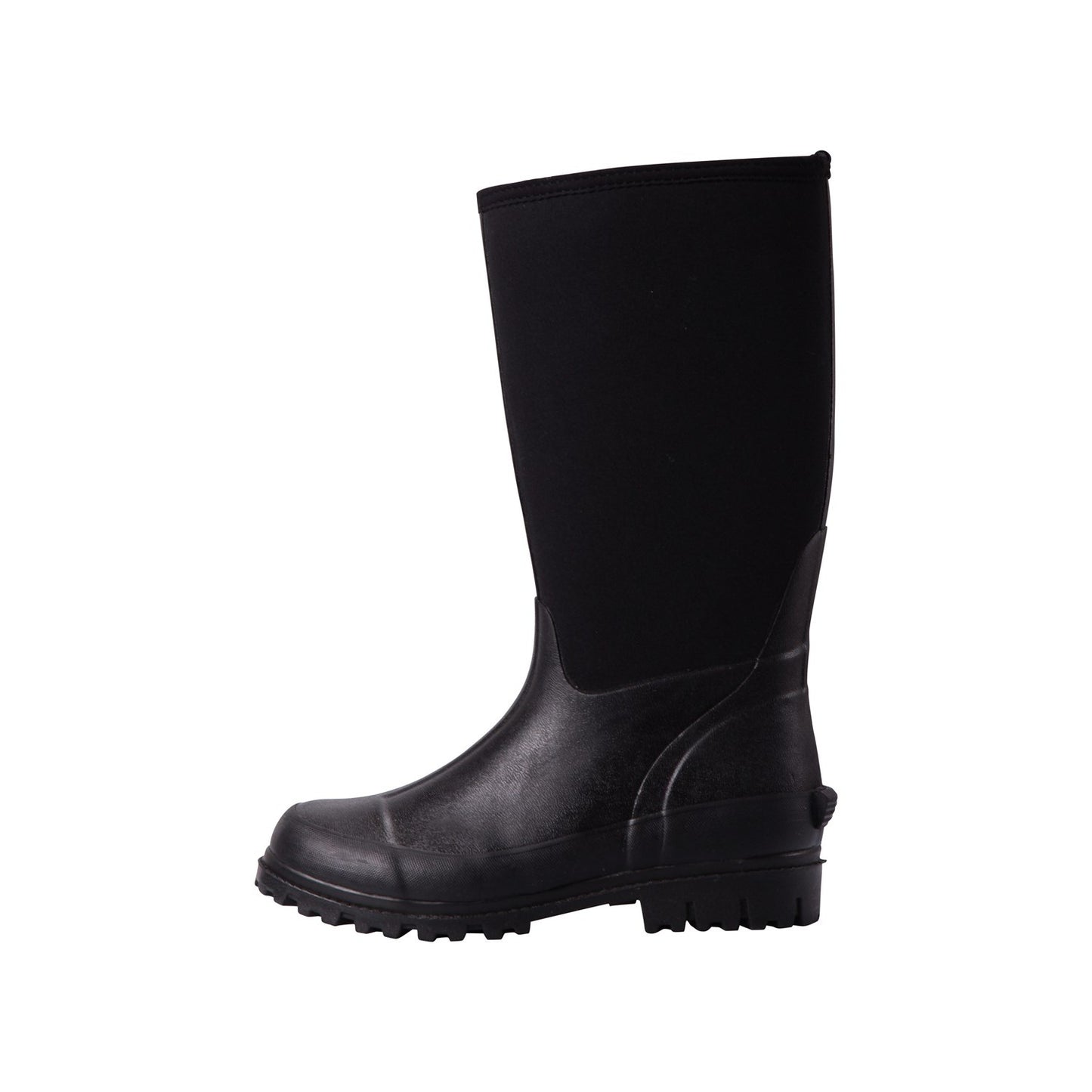 Black - Side - Mountain Warehouse Womens-Ladies Mucker Neoprene Calf Boots