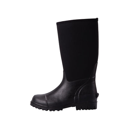 Black - Side - Mountain Warehouse Womens-Ladies Mucker Neoprene Calf Boots