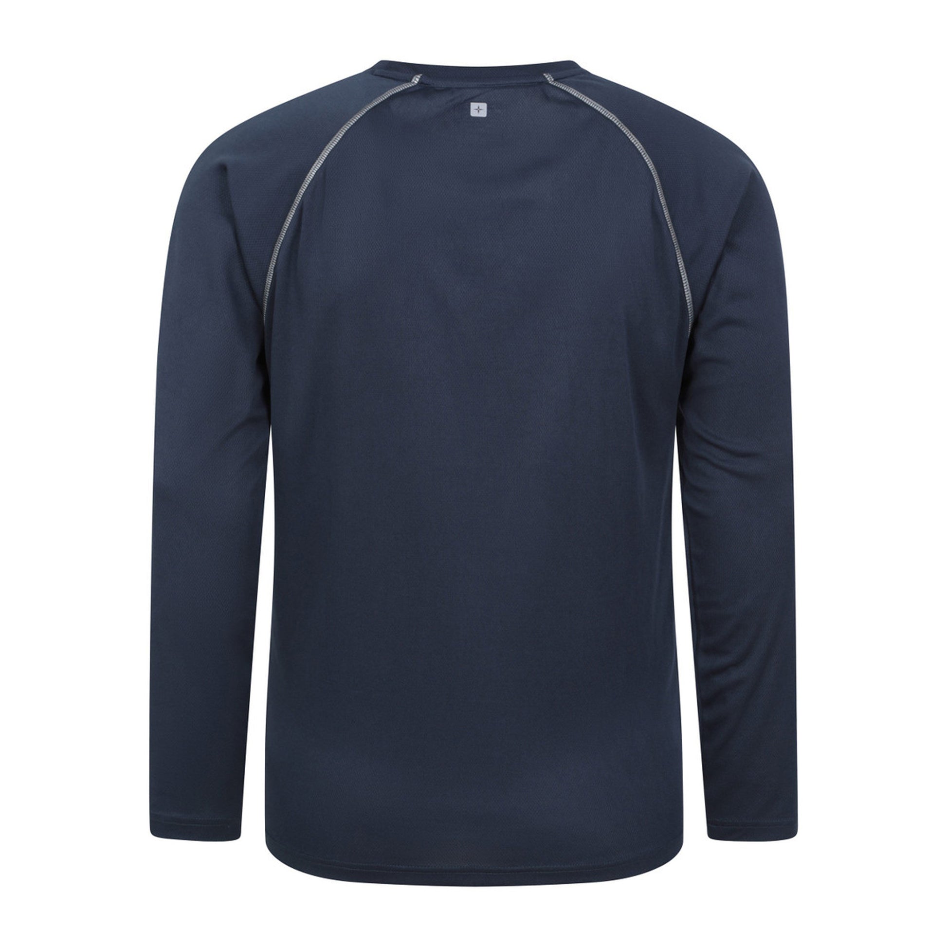 Navy - Back - Mountain Warehouse Mens Endurance Long-Sleeved T-Shirt