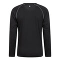Jet Black - Front - Mountain Warehouse Mens Endurance Long-Sleeved T-Shirt