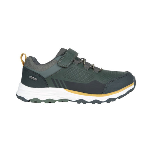 Dark Khaki - Front - Mountain Warehouse Childrens-Kids Wilderness Waterproof Walking Shoes