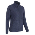 Blue - Back - Mountain Warehouse Womens-Ladies Snowdon Fleece Jacket