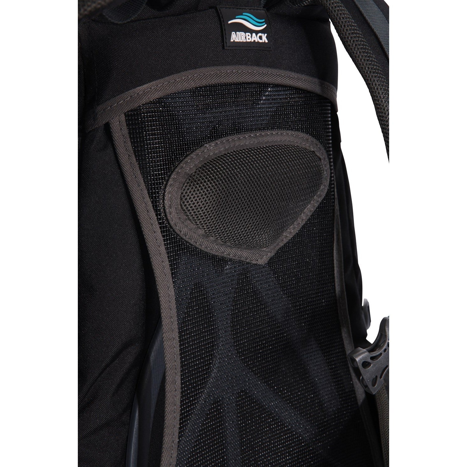 Black - Close up - Mountain Warehouse Ventura 40L Backpack