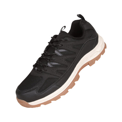 Black - Front - Mountain Warehouse Mens Highline II Walking Shoes