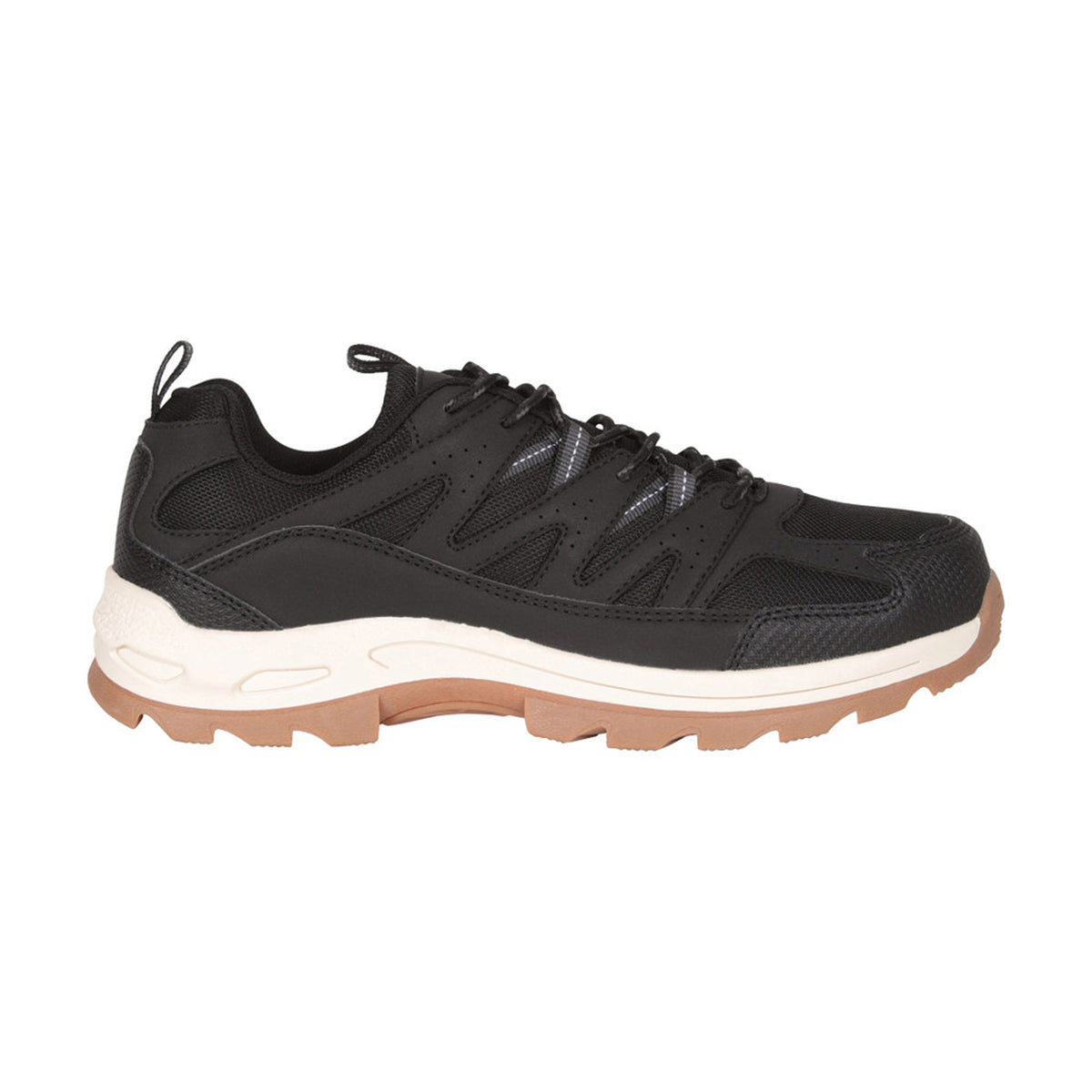 Black - Side - Mountain Warehouse Mens Highline II Walking Shoes
